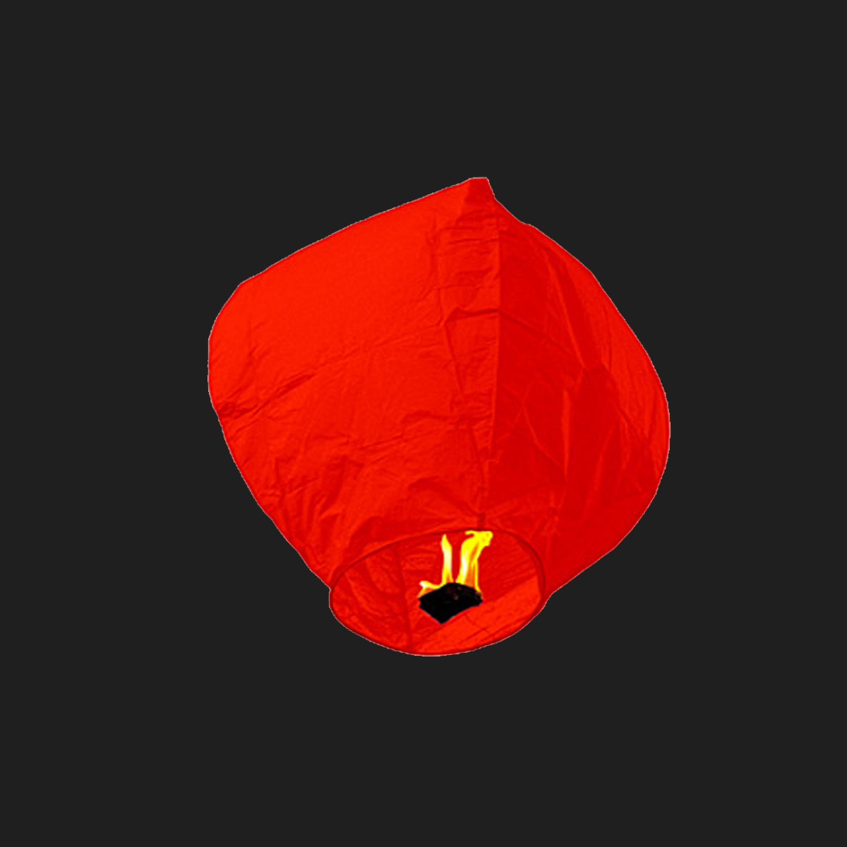 Небесный фонарик "Красный"